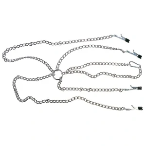 Set Cleme Sextreme Argintiu Set Cleme Sextreme Argintiu pe Vibreaza.ro