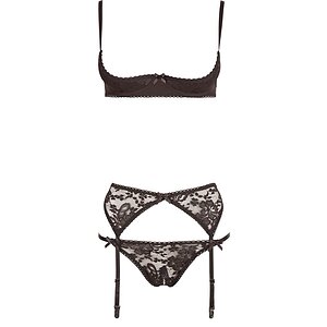 Set Cottelli Collection Aaliyah Negru pe Vibreaza.ro