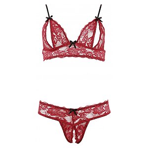 Set Cottelli Collection Layla Roșu pe Vibreaza.ro