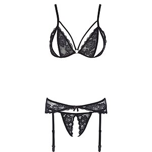 Set Cottelli Collection Marlee Negru pe Vibreaza.ro