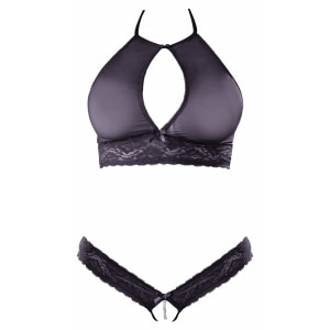 Set Cottelli Collection Maryam Negru L-XL