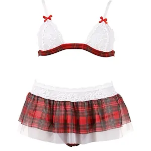 Set Cottelli Collection Selene Roșu Set Cottelli Collection Selene Roșu pe Vibreaza.ro