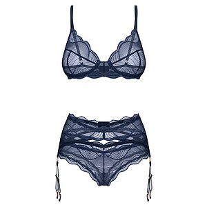 Set Cu Portjartier Obsessive Nightly Albastru pe Vibreaza.ro