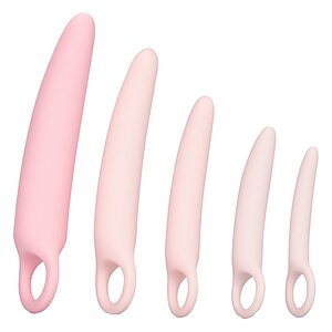 Set Dilatatoare Genitale Inspire Silicone Roz pe Vibreaza.ro