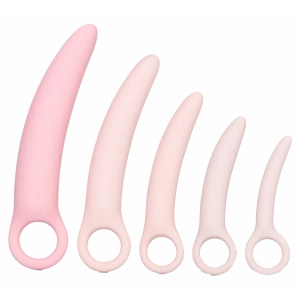 Set Dilatatoare Genitale Inspire Silicone Roz pe Vibreaza.ro