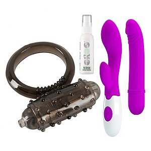 Set Explozie de Plăcere: Erecție, Vibrații, Igienă pe Vibreaza.ro