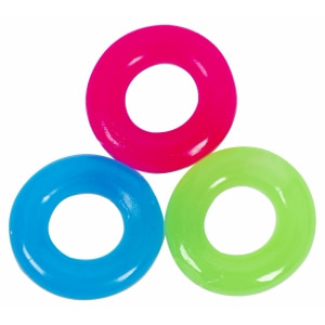 Set Inele Love Glow In The Dark Multicolor pe Vibreaza.ro