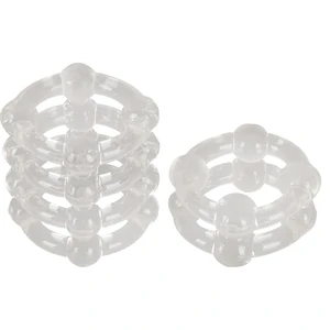 Set Inele Penis 6 buc Looping Transparent Set Inele Penis 6 buc Looping Transparent pe Vibreaza.ro
