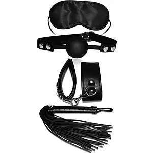 Set Jucării Erotice Bondage Deluxe Negru Set Jucării Erotice Bondage Deluxe Negru pe Vibreaza.ro