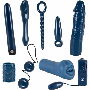 Set Jucării Sexuale Midnight Albastru pe Vibreaza.ro