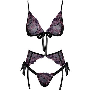 Set Kissable Crystina Negru pe Vibreaza.ro