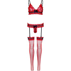 Set Leg Avenue Amanda Roșu pe Vibreaza.ro