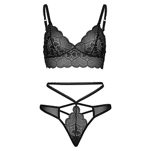 Set Leg Avenue Karla Negru pe Vibreaza.ro