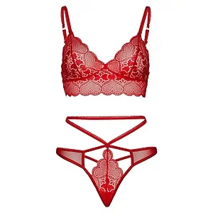 Set Leg Avenue Karla Roșu pe Vibreaza.ro