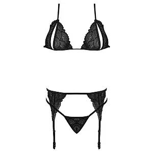 Set Magic Silk Peek-a-Boo Negru Set Magic Silk Peek-a-Boo Negru pe Vibreaza.ro