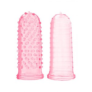 Set Mansoane Finger Ticklers Roz pe Vibreaza.ro
