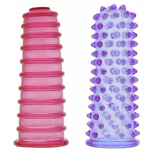 Set Mansoane Penis Love Fingers Multicolor pe Vibreaza.ro