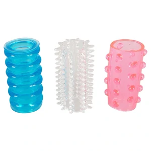 Set Manșoane Penis Tokio Silicon Transparent Set Manșoane Penis Tokio Silicon Transparent pe Vibreaza.ro