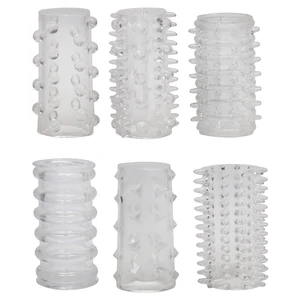 Set Manșoane Red Roses 6buc Transparent Set Manșoane Red Roses 6buc Transparent pe Vibreaza.ro