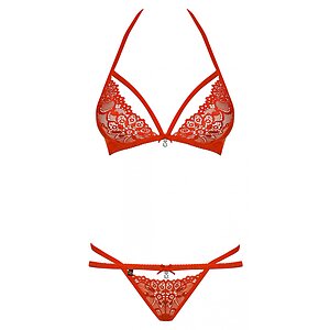 Set Obsessive 838-SET Roșu pe Vibreaza.ro