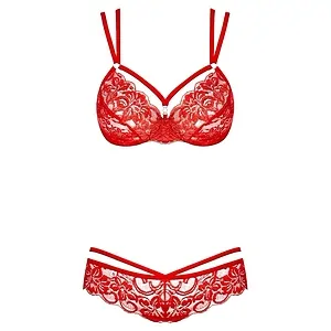 Set Obsessive 860-SET Roșu Set Obsessive 860-SET Roșu pe Vibreaza.ro