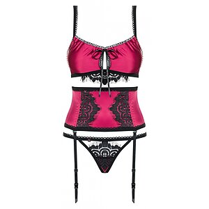 Set Obsessive 861-SEG Fuchsia pe Vibreaza.ro