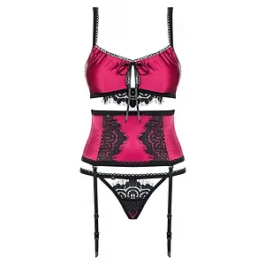 Set Obsessive 861-SEG Fuchsia pe Vibreaza.ro