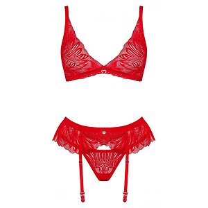 Set Obsessive Chilisa 3 Piese Rosu pe Vibreaza.ro