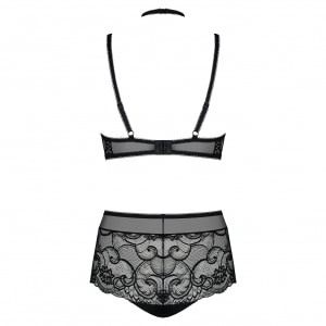 Set Obsessive Elizenes Negru S-M