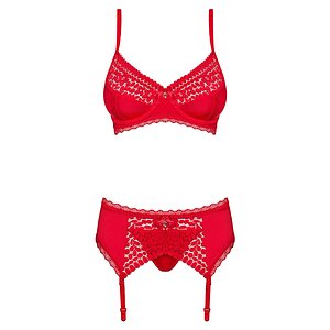 Set Obsessive Jolierose Roșu pe Vibreaza.ro