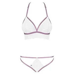 Set Obsessive lilyanne Alb Set Obsessive lilyanne Alb pe Vibreaza.ro