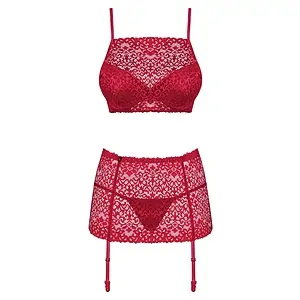 Set Obsessive Lividia Rosu pe Vibreaza.ro