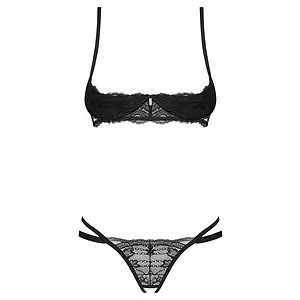 Set Obsessive Nutris Decupat Negru pe Vibreaza.ro