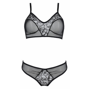 Set Passion Eco Primulă Bikini Negru S-M