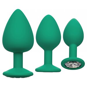 Set Plug Cheeky Gems 3 buc Verde pe Vibreaza.ro