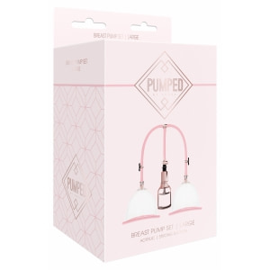Set Pompă Sâni Large Rose Gold