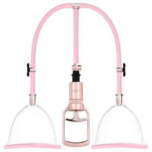 Set Pompă Sâni Medium Rose Gold pe Vibreaza.ro