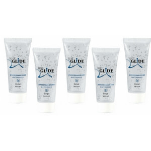 Set Promo 5 x Lubrifiant Just Glide 20ml pe Vibreaza.ro