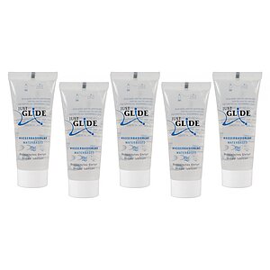 Set Promo 5 x Lubrifiant Just Glide 20ml pe Vibreaza.ro