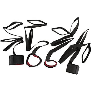 Set Restraint Bondage Negru pe Vibreaza.ro