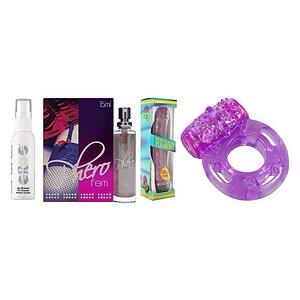 Set Seducție Totală: Kit Intens Mov pe Vibreaza.ro