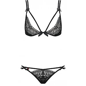 Set Sexy Obsessive Intensa Negru S-M