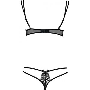 Set Sexy Obsessive Intensa Negru S-M