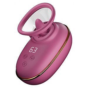 She.E.O. Pompa Clitoris Limbă Rotativă - 9 Moduri, 3 Nivele Roz pe Vibreaza.ro