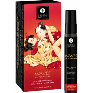 Shunga Waves Of Pleasure — Spray Căpșuni Spumante pe Vibreaza.ro
