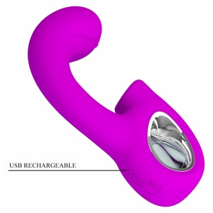 Vibrator Sibel pentru Punctul G cu Vibrații și Pulsare