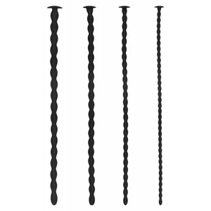Silicone Spiral Plug Set Advanced Urethral Sounding Negru Silicone Spiral Plug Set Advanced Urethral Sounding Negru pe Vibreaza.ro