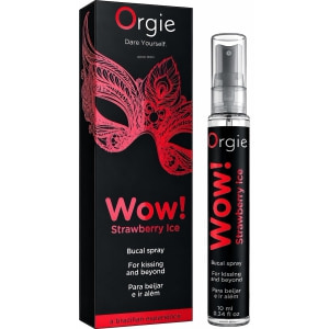 Spray Orgie Wow Strawberry Ice pe Vibreaza.ro
