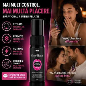 Spray Oral Intt Răcoritor Pentru Felație Adâncă 12ml