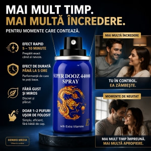 Spray Super Dooz 44000 pentru Întârzierea Ejaculării 45ml